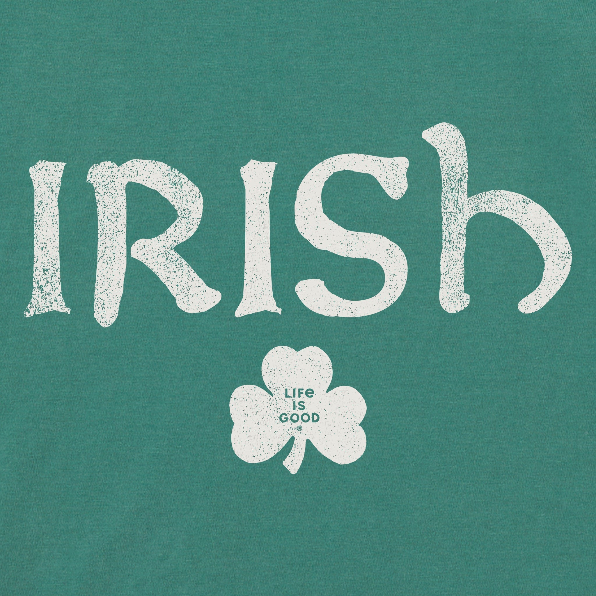 Women's Irish Clover 2 Long Sleeve Crusher Boxy Tee