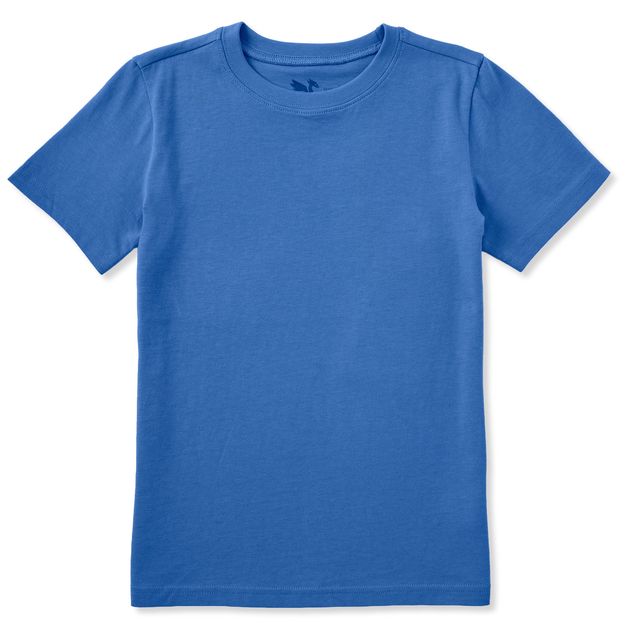Kids Solid Short Sleeve Crusher Tee