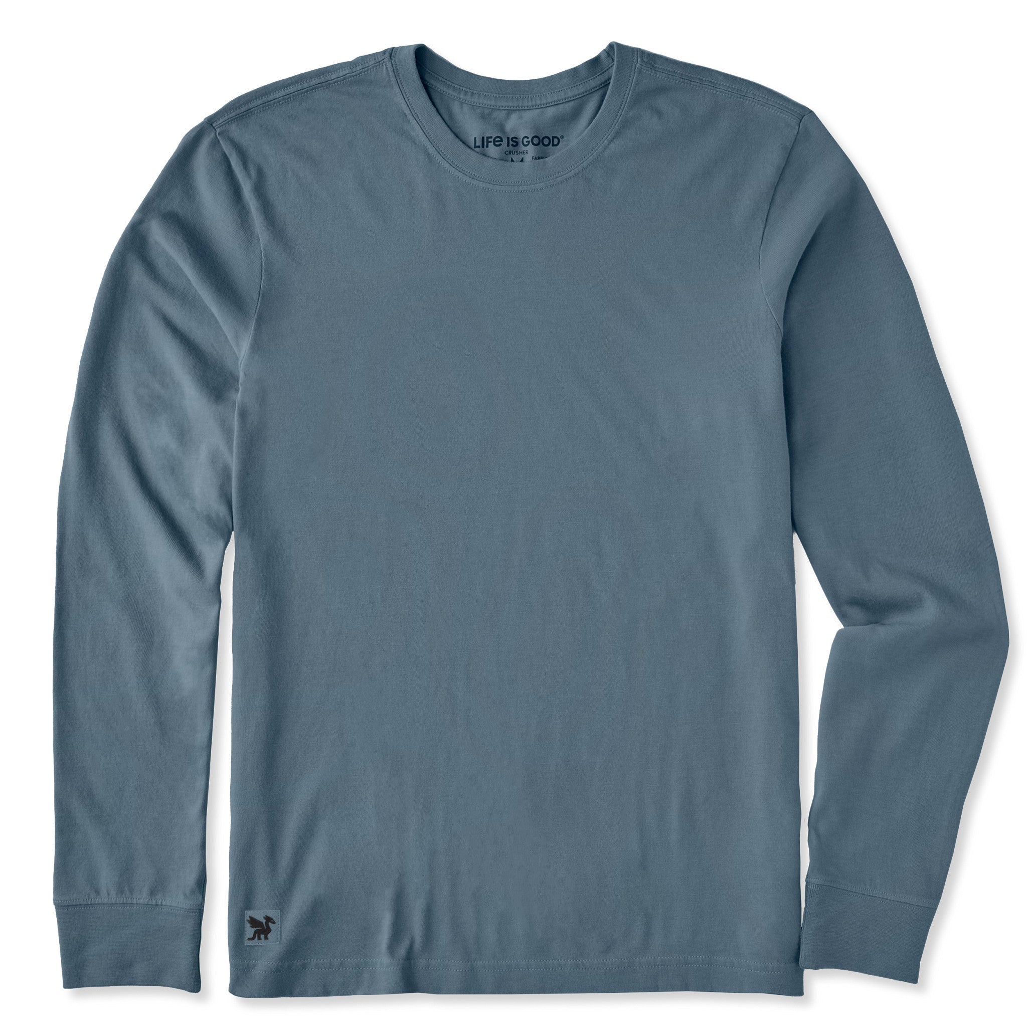 Men's Solid Long Sleeve Tee