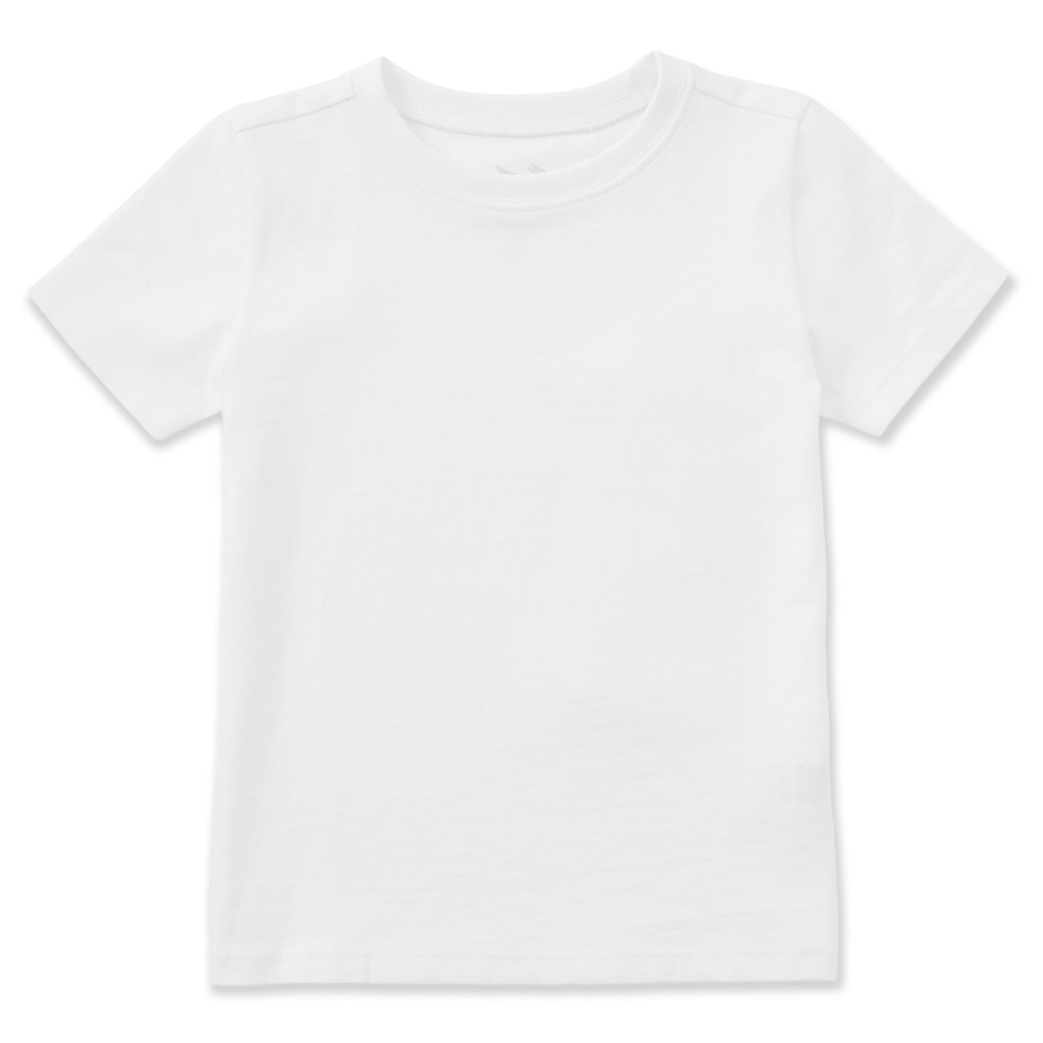 Toddler Solid Short Sleeve Crusher Tee