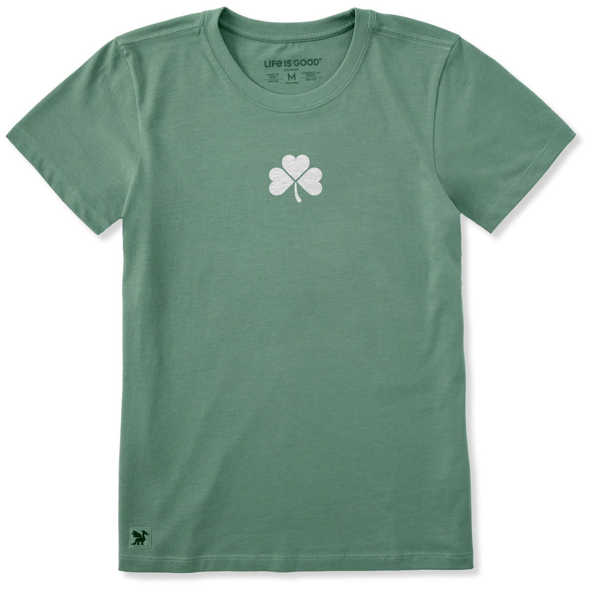 Women's Clean Clover Short Sleeve Crusher Tee