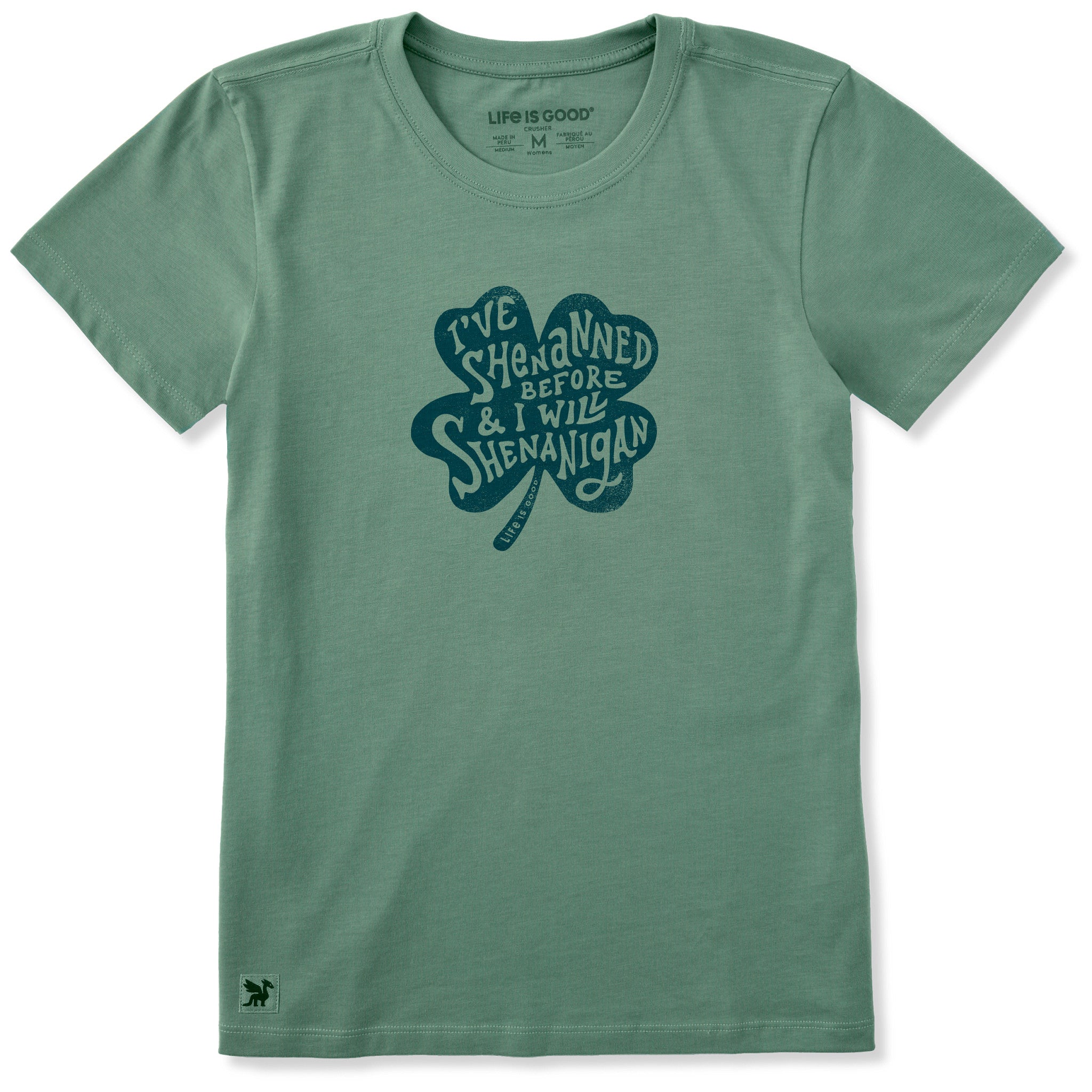 Women's I Will Shenanigan Short Sleeve Crusher Tee