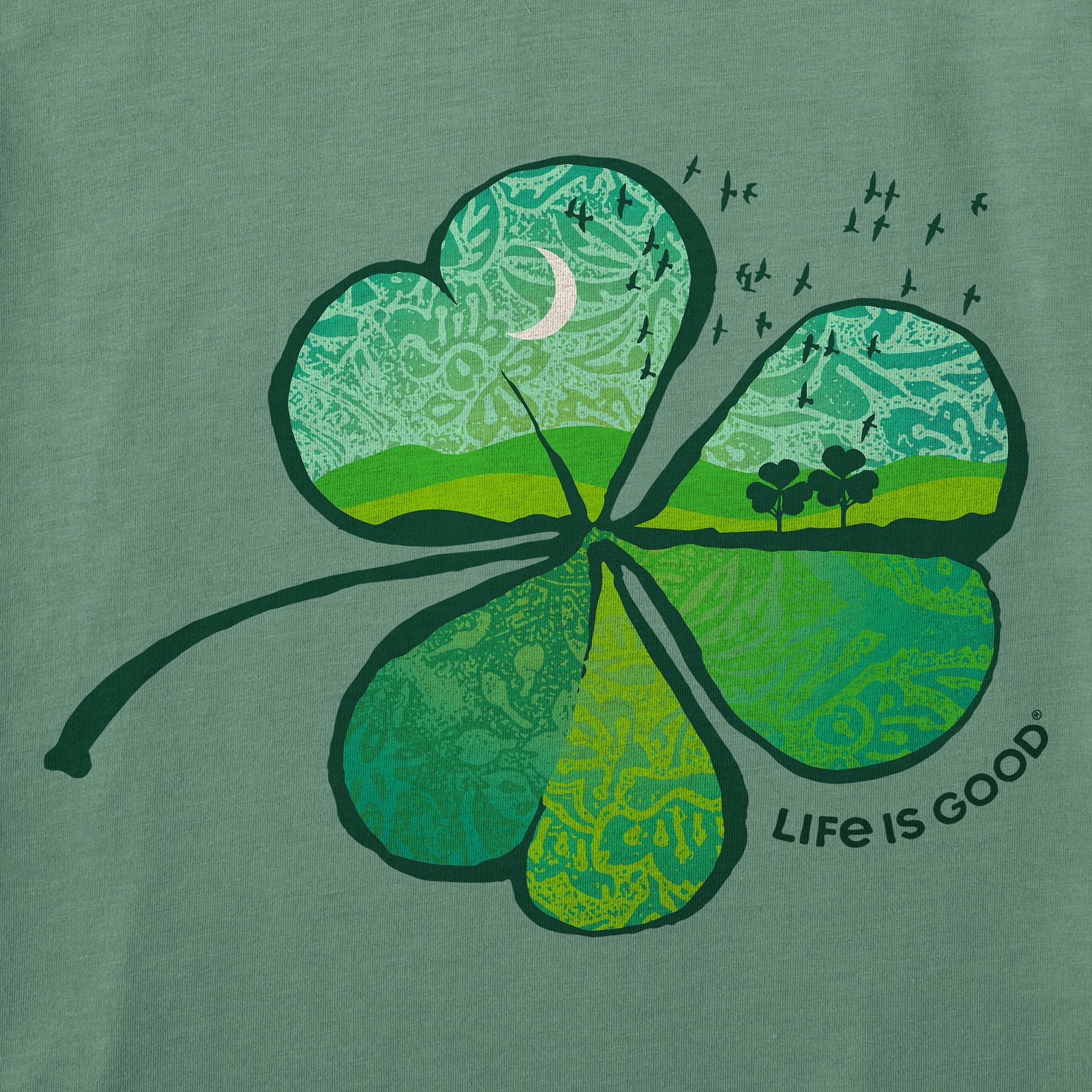 Women's Cloverfield Short Sleeve Crusher Tee