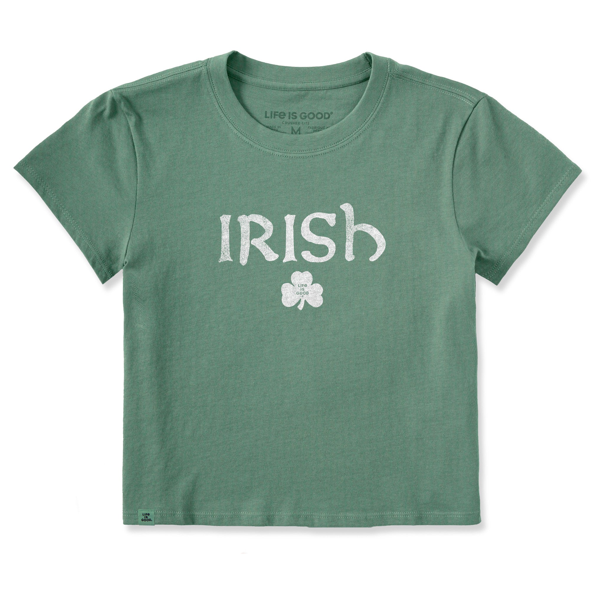 Women's Irish Clover 2 Crusher-LITE Shrunken Tee