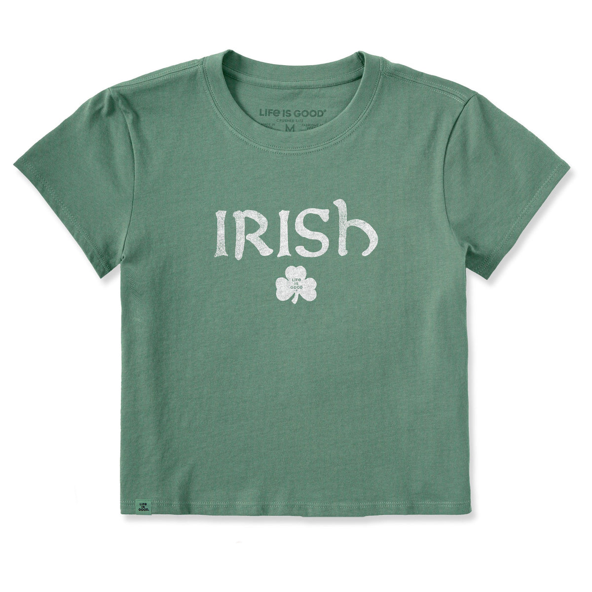 Women's Irish Clover 2 Crusher-LITE Shrunken Tee
