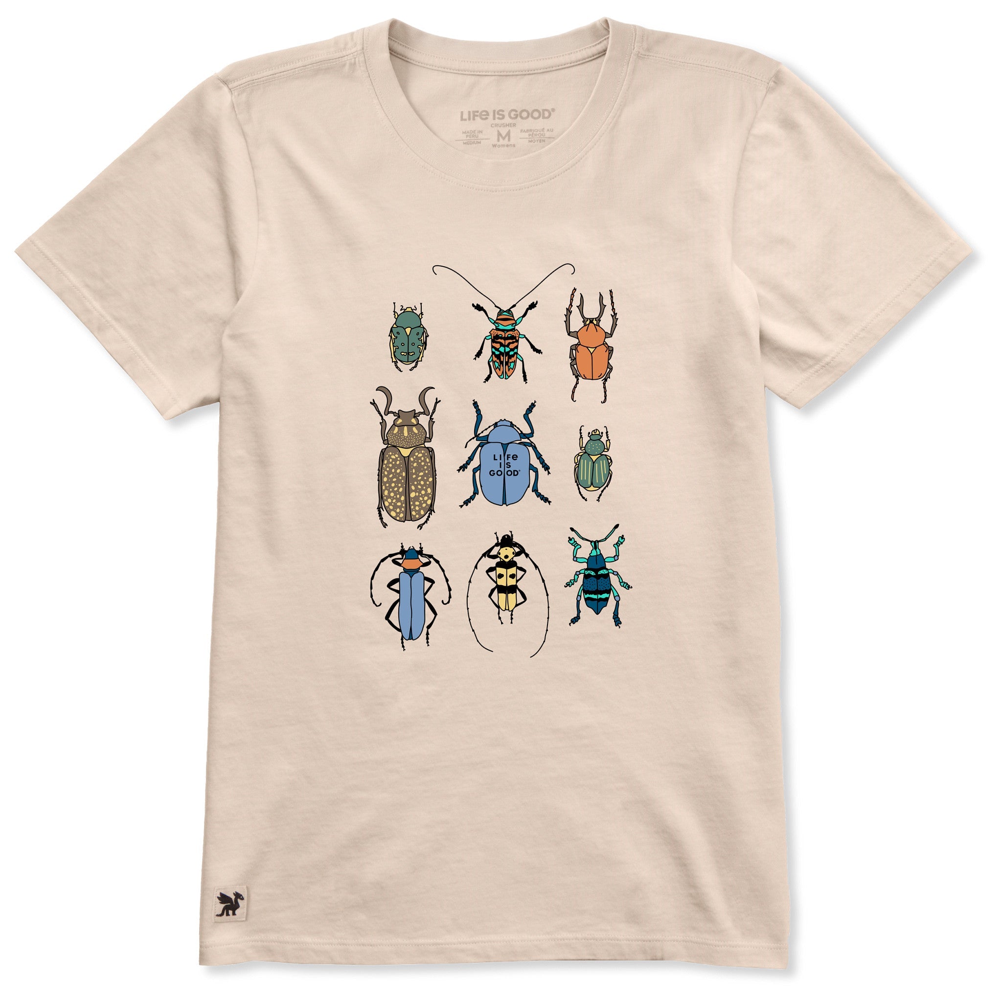 Women's Cool Bug Grid Short Sleeve Crusher Tee