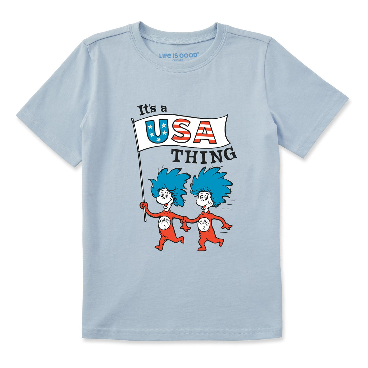 Kids It's a USA Thing Short Sleeve Crusher Tee