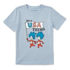 Kids It's a USA Thing Short Sleeve Crusher Tee