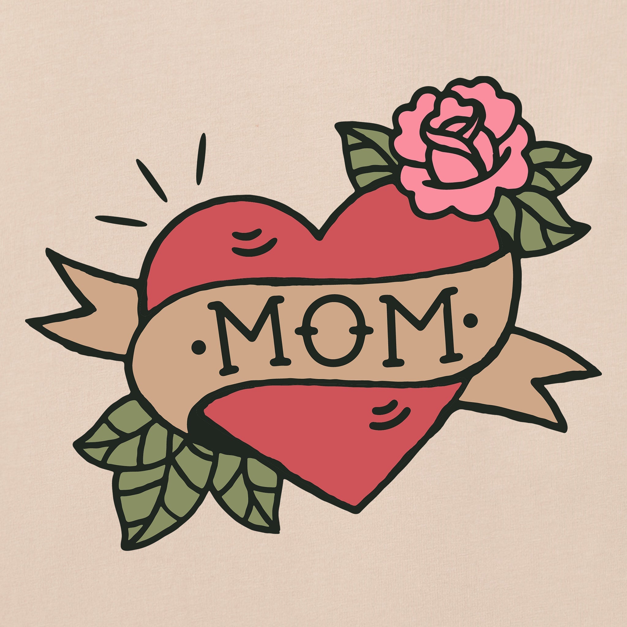 Men's Mom Love Short Sleeve Crusher Tee