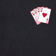 Men's Lovely Deck of Cards Short Sleeve Crusher Tee