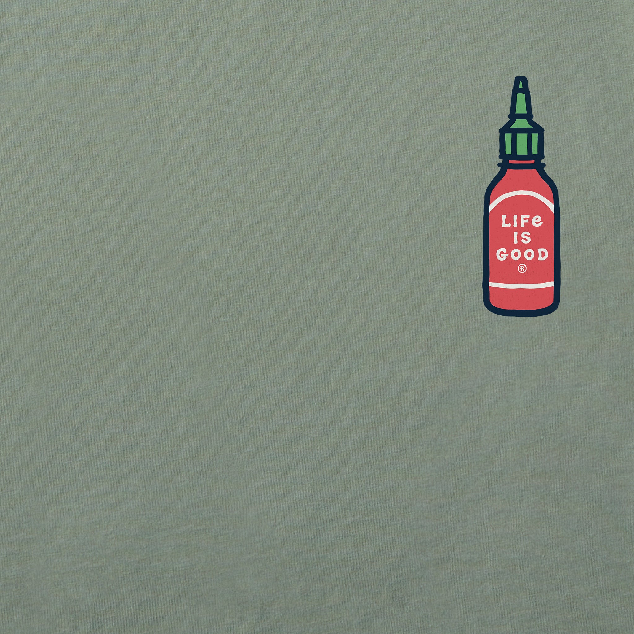 Men's Lil Hot Sauce Short Sleeve Crusher Tee
