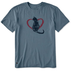 Men's Lovecat Short Sleeve Crusher Tee