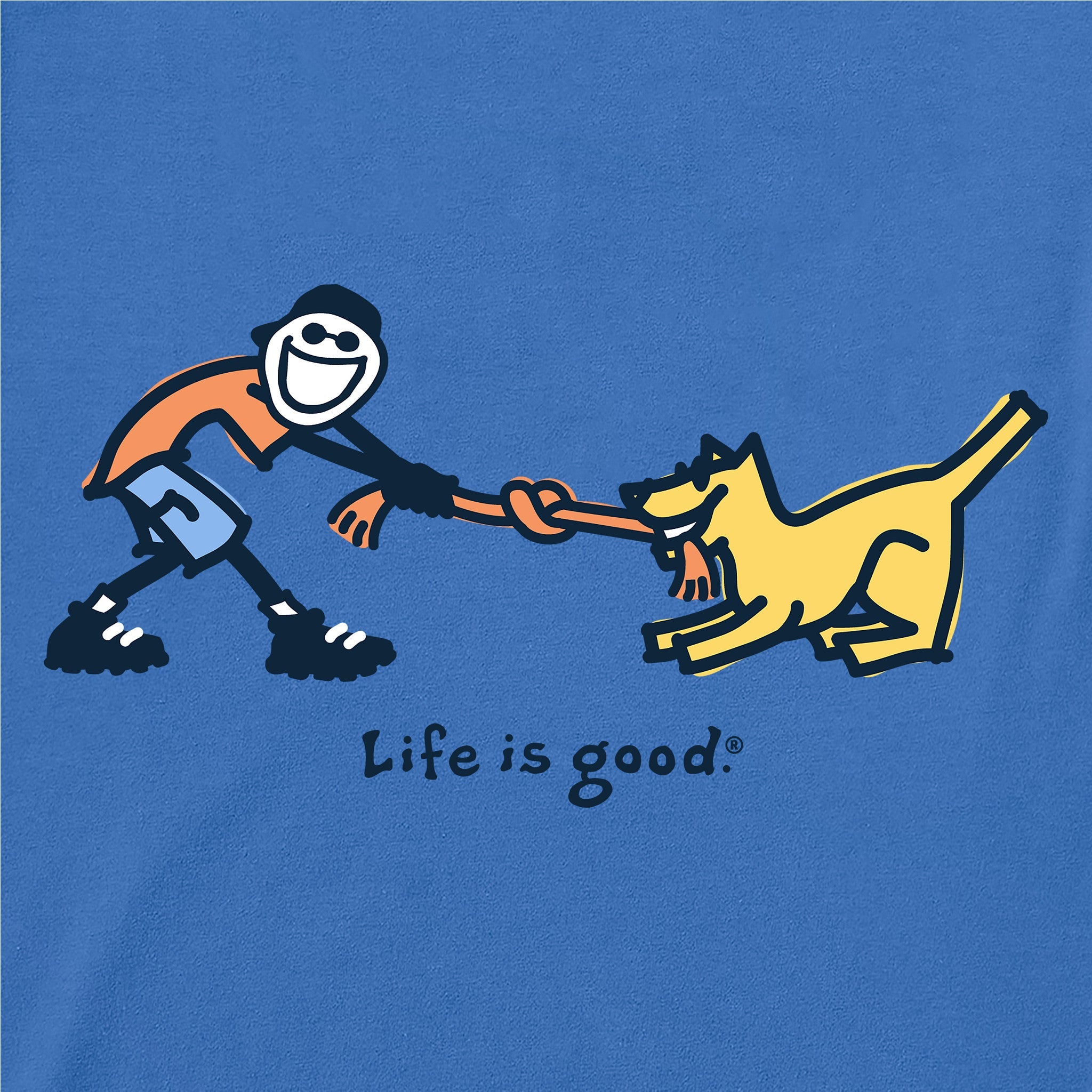 Men's Jake & Rocket Tug of War Short Sleeve Tee