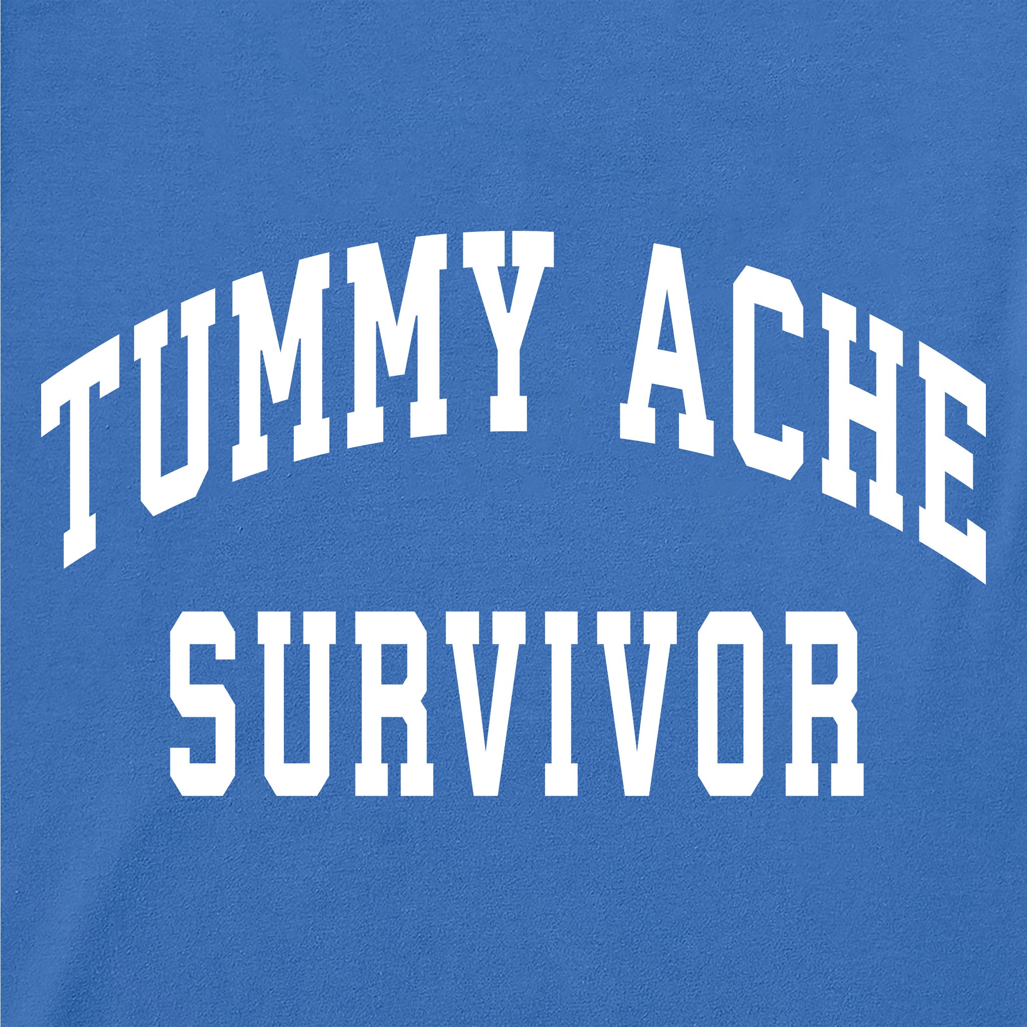 Men's Tummy Ache Survivor Arch Short Sleeve Crusher Tee