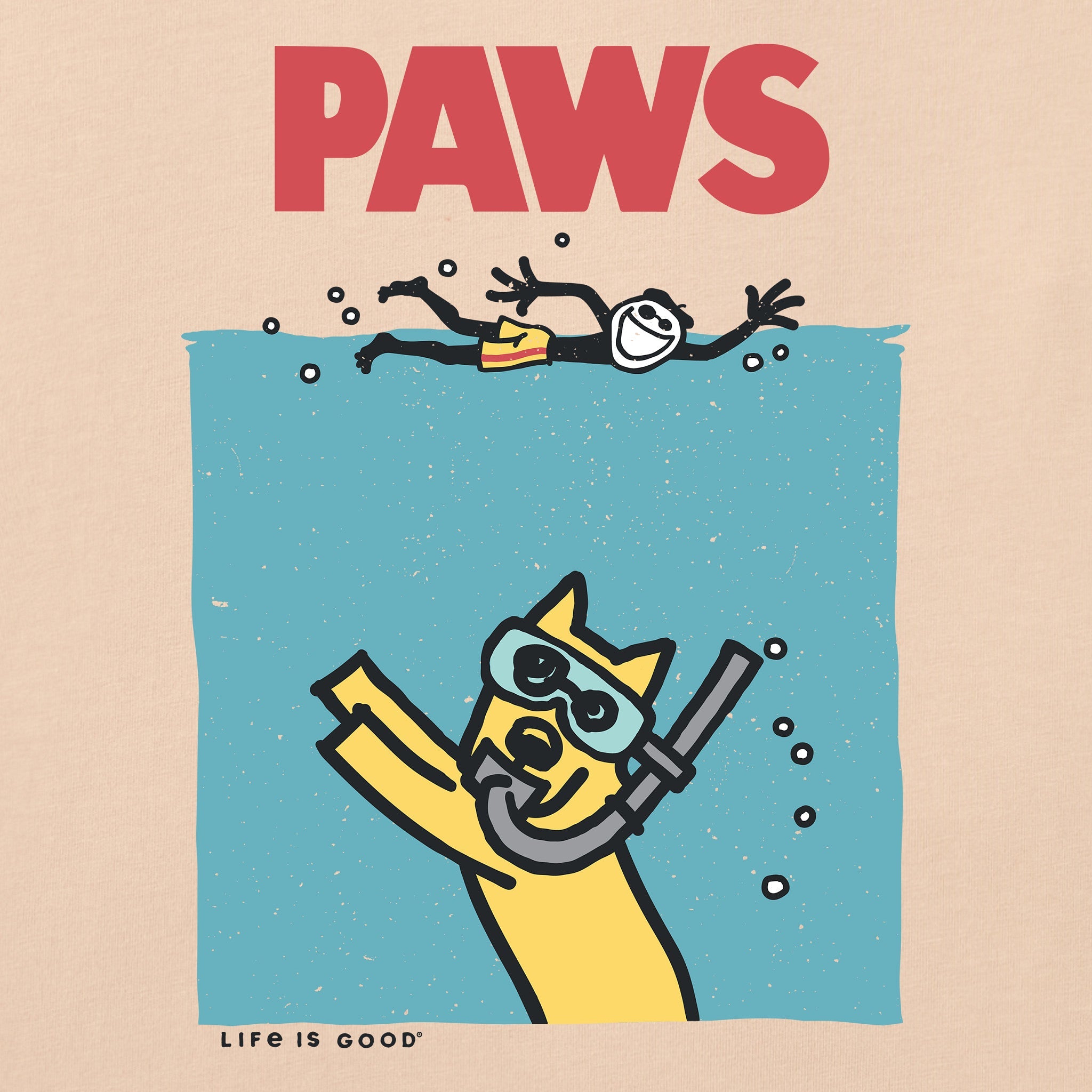 Men's Paws Rocket Short Sleeve Tee