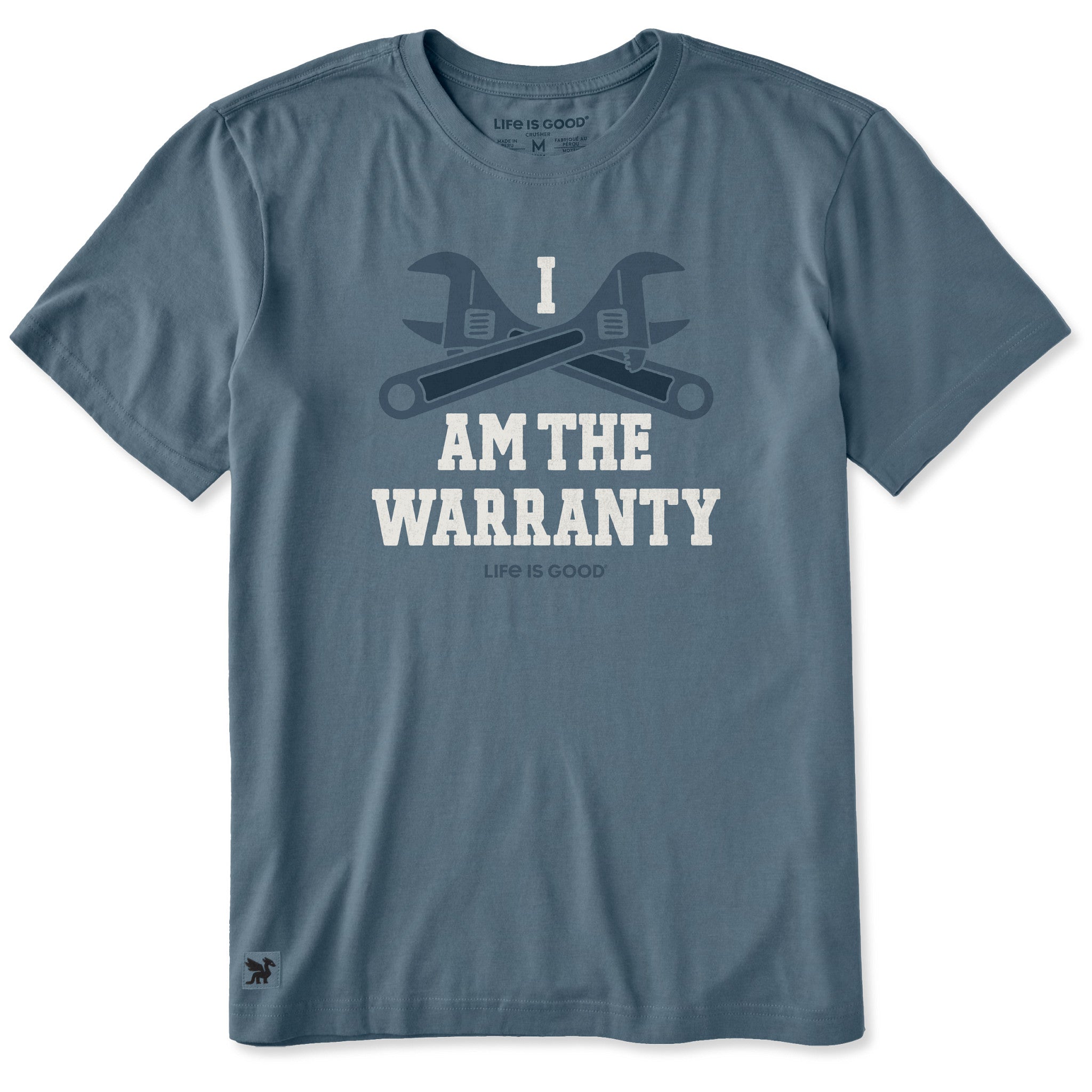 Men's I am the Warranty Short Sleeve Crusher Tee