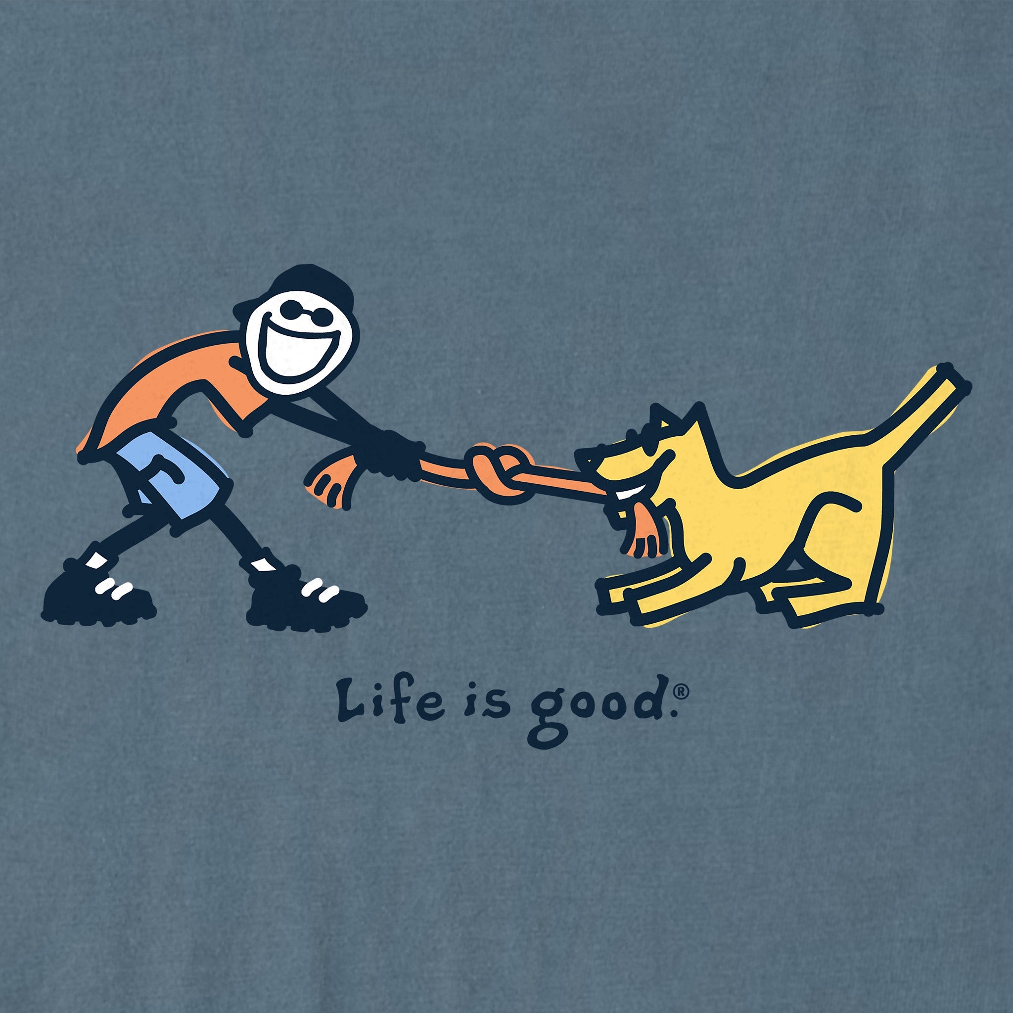 Men's Jake & Rocket Tug of War Short Sleeve Tee