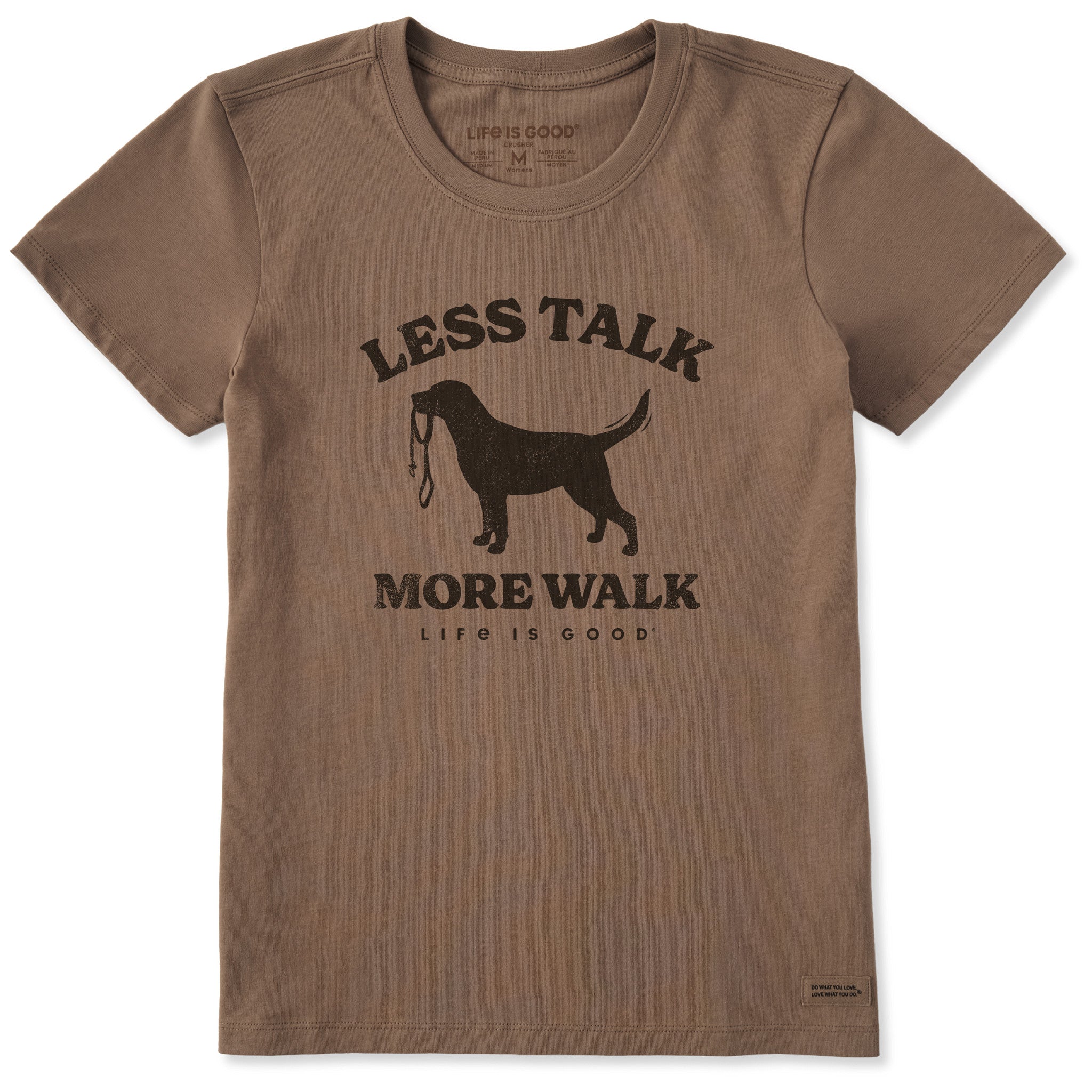 Women's Less Talk More Walk Short Sleeve Tee