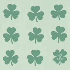 Kids Shamrock Grid Short Sleeve Crusher Tee
