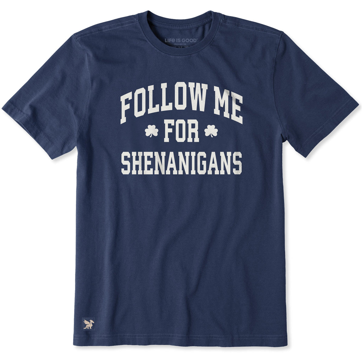 Men's Follow Me for Shenanigans Arch Short Sleeve Crusher Tee