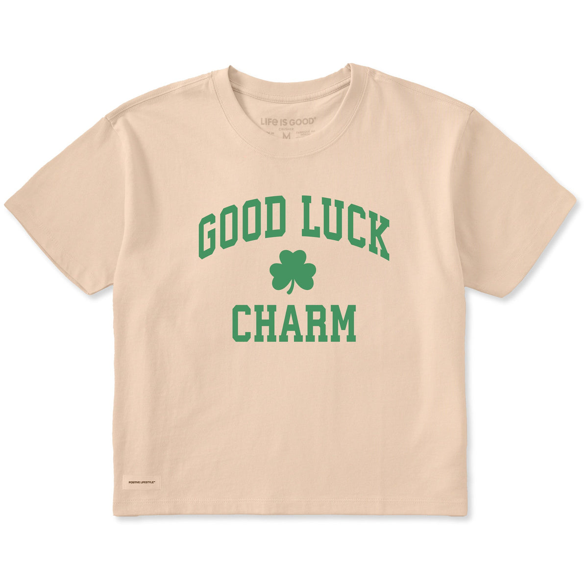 Women's Good Luck Charm Arch Short Sleeve Crusher Boxy Tee