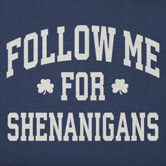 Women's Follow Me for Shenanigans Arch Short Sleeve Crusher Boxy Tee