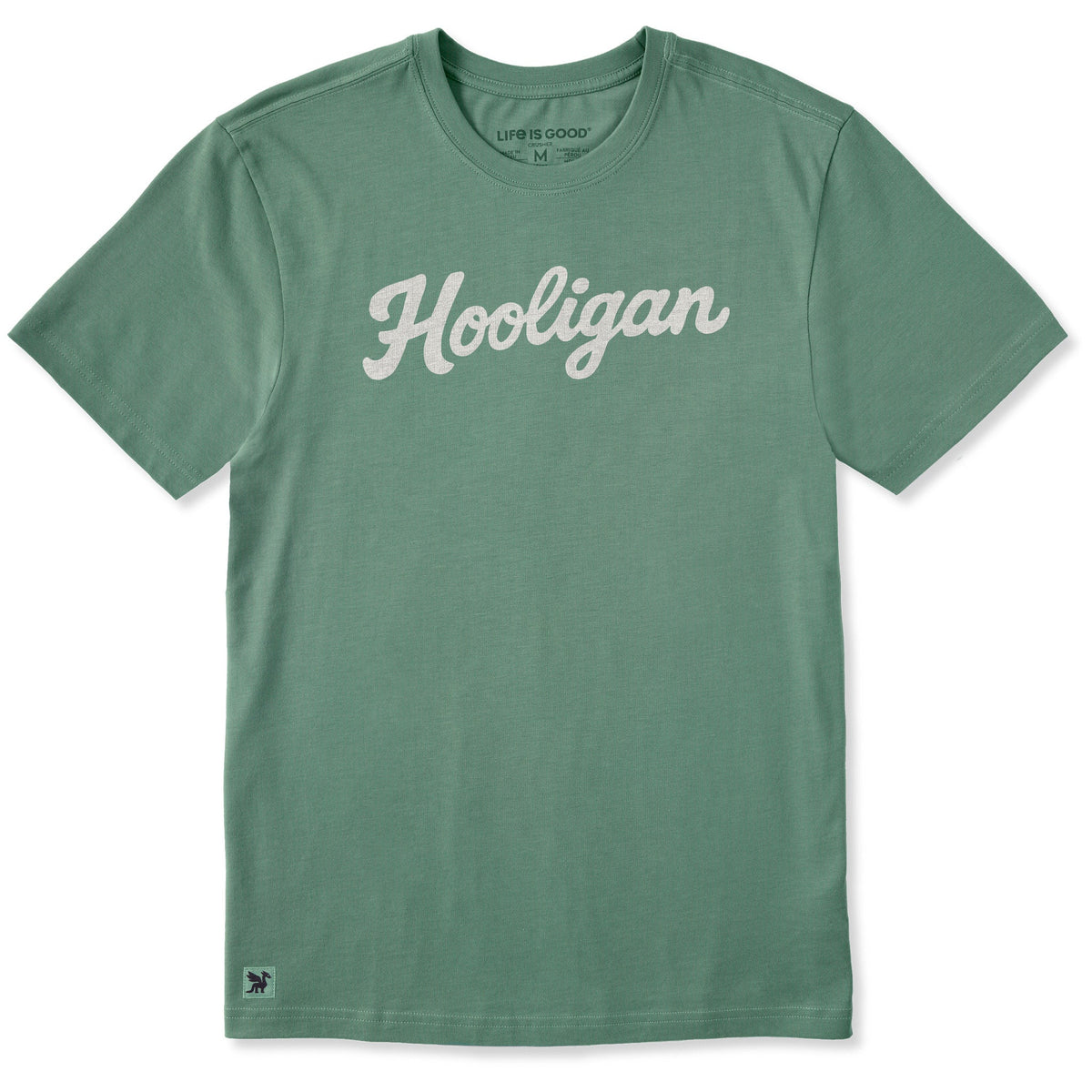Men's Hooligan Script Short Sleeve Crusher Tee