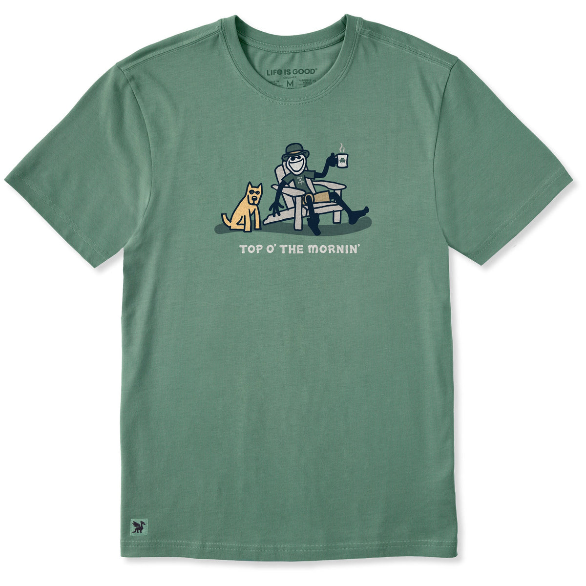 Men's Top O' the Mornin Jake Rocket Short Sleeve Crusher Tee
