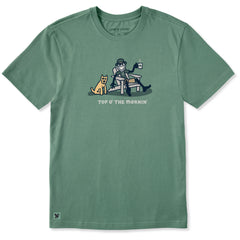 Men's Top O' the Mornin Jake Rocket Short Sleeve Crusher Tee
