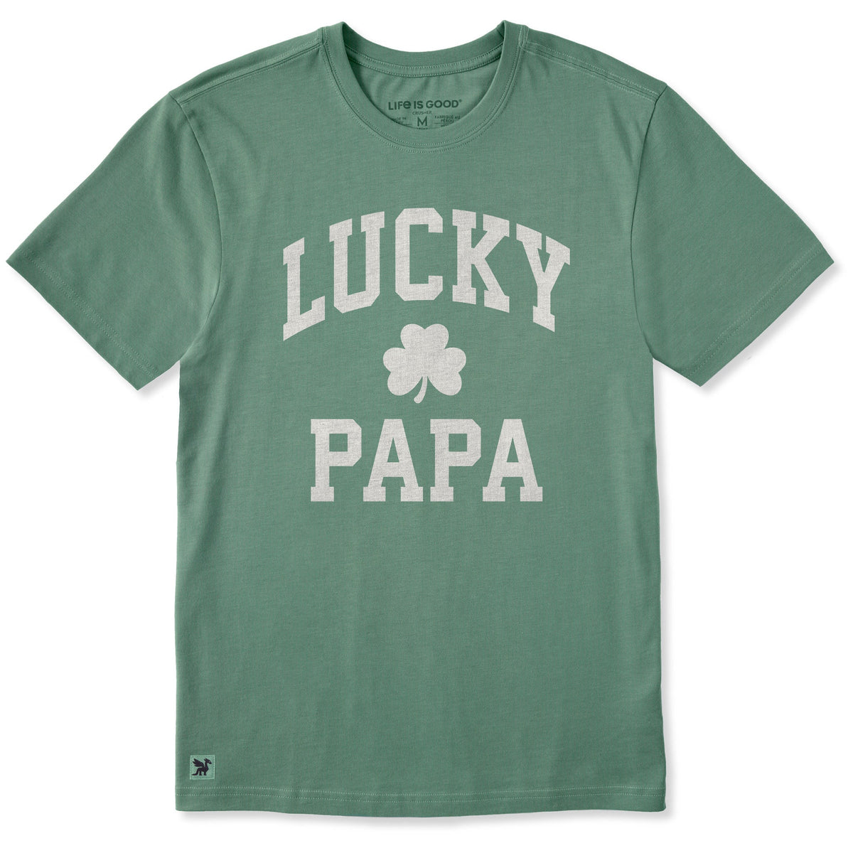 Men's Lucky Papa Arch Short Sleeve Crusher Tee