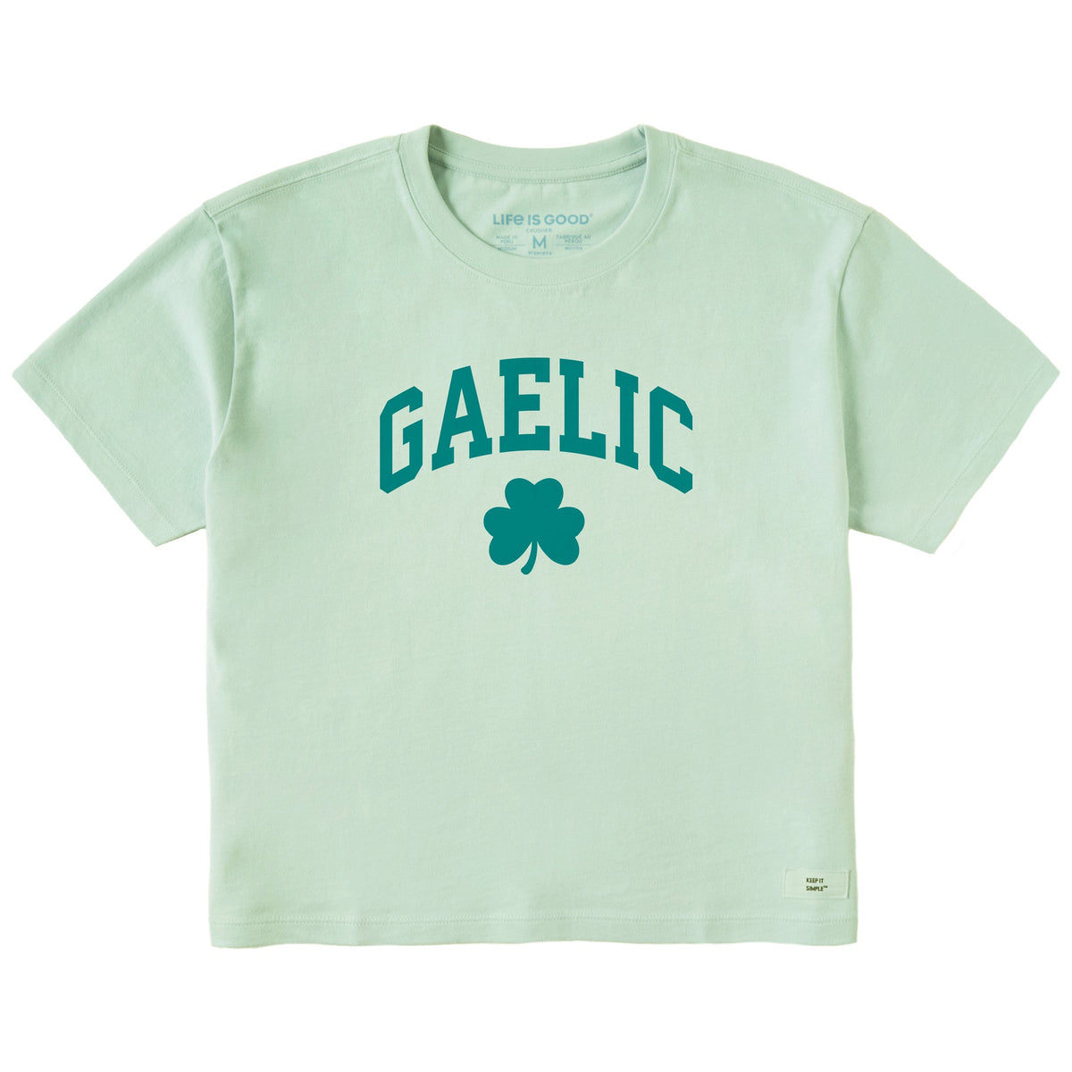 Women's Gaelic Arch Short Sleeve Crusher Boxy Tee