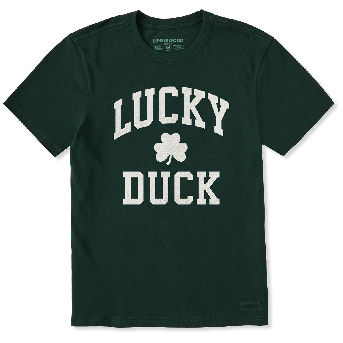Men's Lucky Duck Arch Short Sleeve Crusher Tee