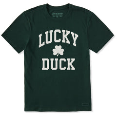 Men's Lucky Duck Arch Short Sleeve Crusher Tee