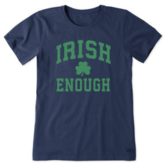Women's Irish Enough Arch Short Sleeve Crusher Tee