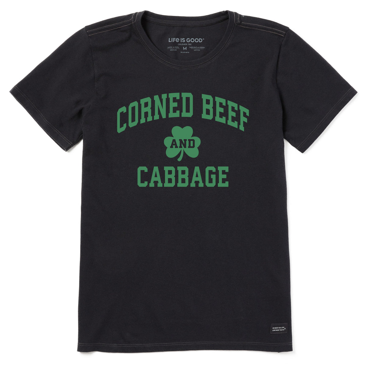 Women's Corned Beef and Cabbage Arch Short Sleeve Crusher Tee