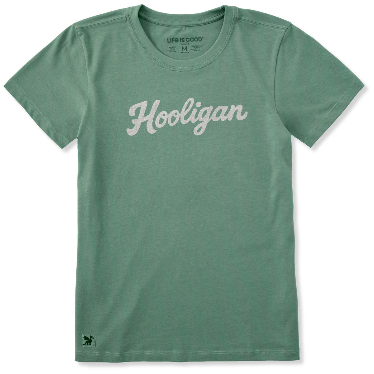 Women's Hooligan Script Short Sleeve Crusher Tee