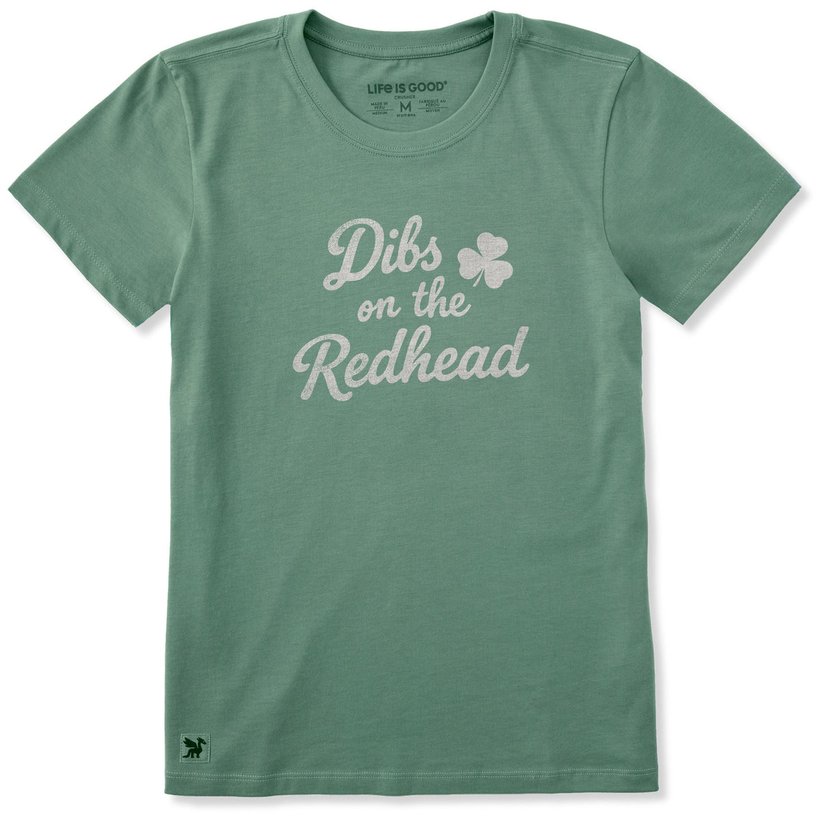 Women's Dibs on the Redhead Short Sleeve Crusher Tee