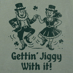 Women's Gettin Jiggy With It Short Sleeve Crusher Tee
