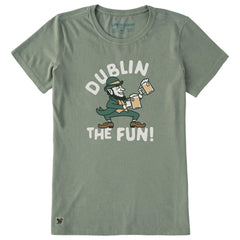 Women's Dublin the Fun! Short Sleeve Crusher Tee