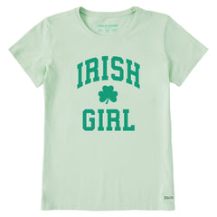 Women's Irish Girl Arch Short Sleeve Crusher Tee