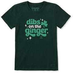 Women's Dibs on the Ginger Short Sleeve Crusher Tee