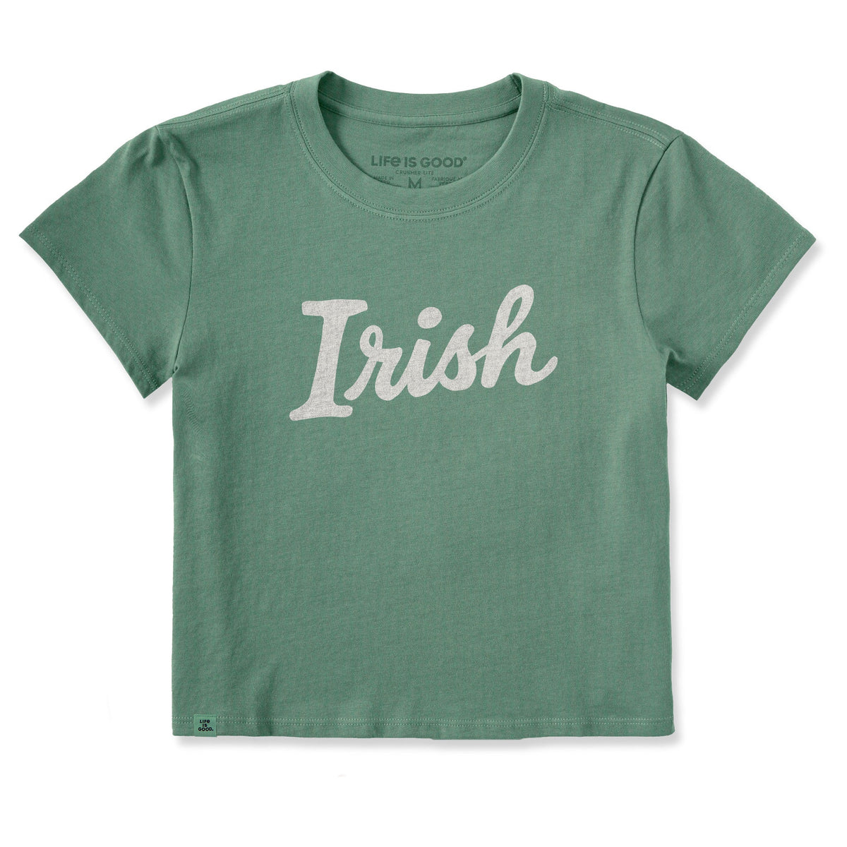 Women's Irish Script Crusher-LITE Shrunken Tee