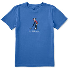 Kids Be the Ball Jake Short Sleeve Crusher Tee