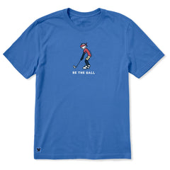 Men's Be the Ball Jake Short Sleeve Crusher Tee