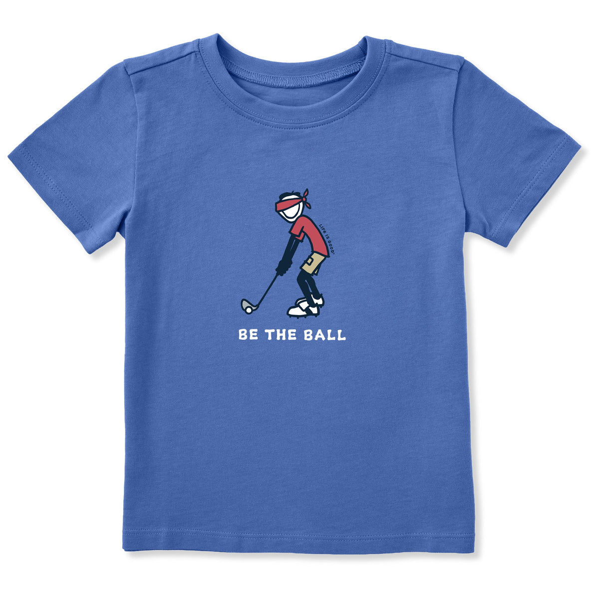 Toddler Be the Ball Jake Short Sleeve Crusher Tee
