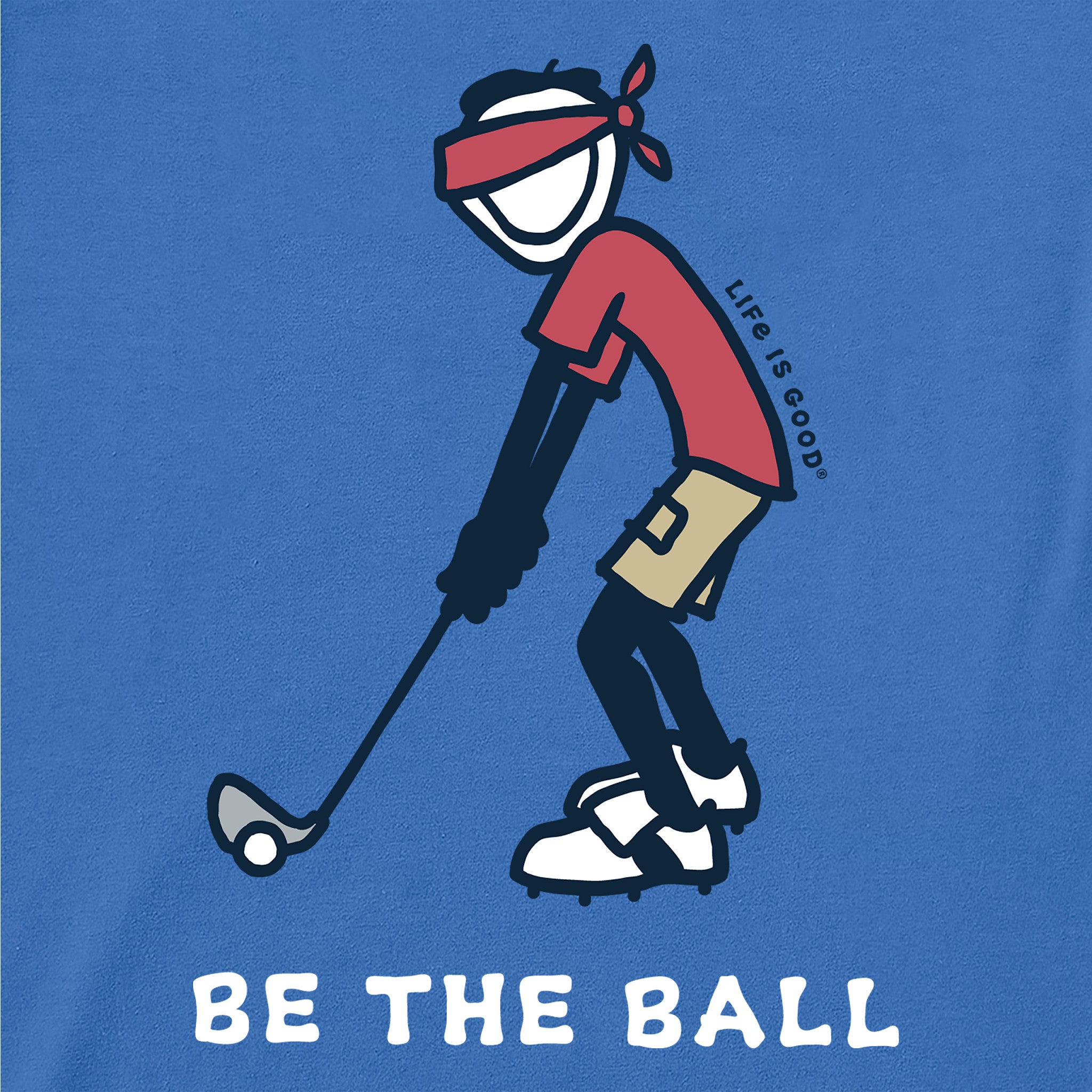 Toddler Be the Ball Jake Short Sleeve Crusher Tee