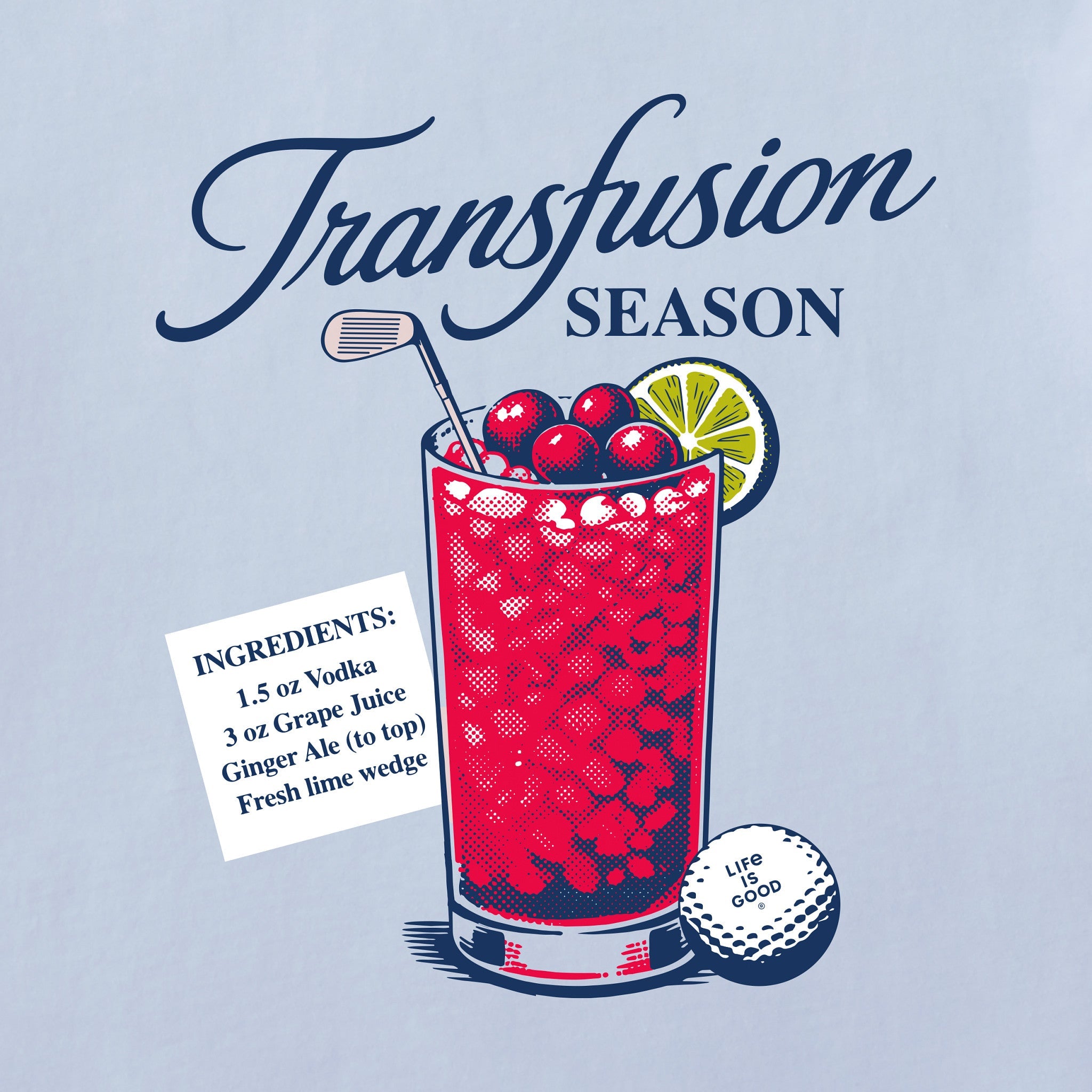 Men's Transfusion Season Short Sleeve Crusher Tee