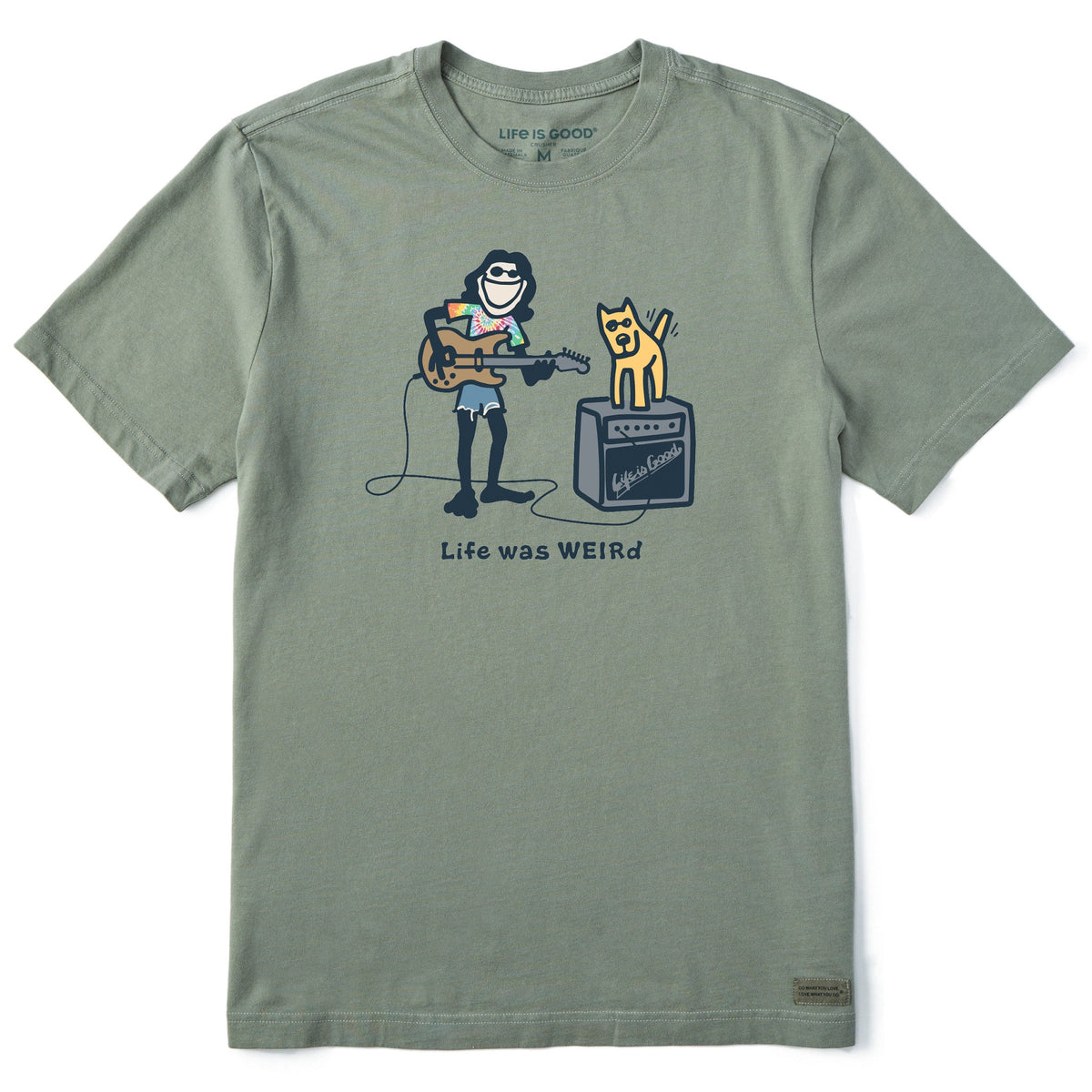 Men's Life Was Weird Short Sleeve Crusher Tee