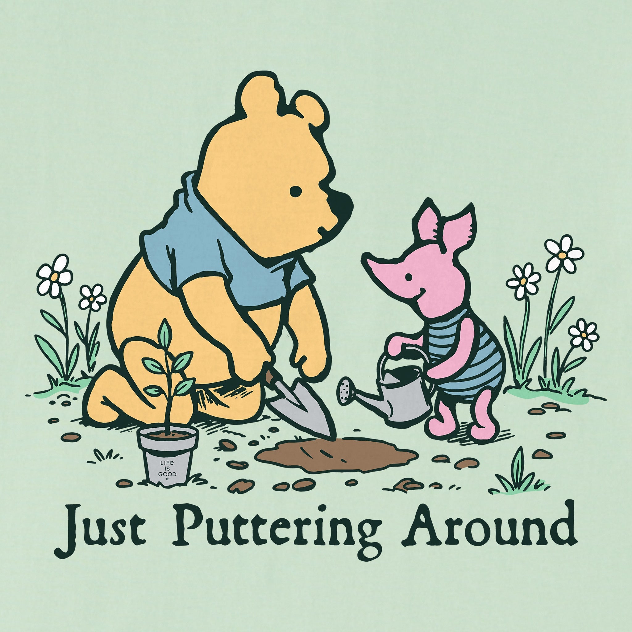 Kids Just Puttering Around Short Sleeve Crusher Tee