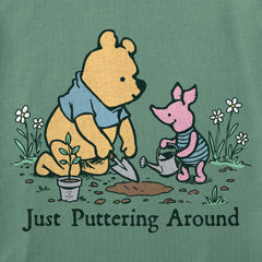 Women's Just Puttering Around Short Sleeve Crusher Boxy Tee
